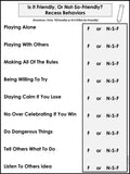 Friendship Behavior Activities | Pack 4 | Recess and Cooperation