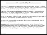 PERSPECTIVE TAKING ACTIVITIES | Pack 3 | Motives & Intentions and Social Scenarios