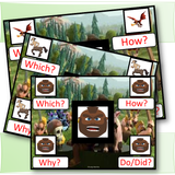 "WH" QUESTIONS | Mega 6 Pack Bundle | Differentiated Games, Activities, and Visuals