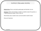 PERSPECTIVE TAKING ACTIVITIES | Pack 3 | Motives & Intentions and Social Scenarios