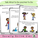 My Personal Space Rules | Social Skills Story and Activities | For K-2nd