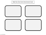 PERSPECTIVE TAKING and PROBLEM SOLVING Activity | Comic Strip Style | Black and White Version For3rd-5th Grade
