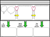 PERSPECTIVE TAKING and PROBLEM SOLVING Activity | Comic Strip Style | Color Version For 3rd-5th Grade