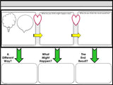 PERSPECTIVE TAKING and PROBLEM SOLVING Activity | Comic Strip Style | Color Version For 3rd-5th Grade