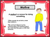PERSPECTIVE TAKING ACTIVITIES | Pack 3 | Motives & Intentions and Social Scenarios