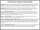 PERSPECTIVE TAKING ACTIVITIES | Pack 3 | Motives & Intentions and Social Scenarios