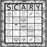 Halloween BINGO differentiated for elementary students regular or special needs. Great way to work on many social skills such as flexible thinking, attention, and good sportsmanship.
