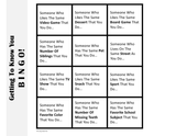 'Getting To Know You' Activity Pack