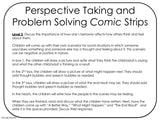 PERSPECTIVE TAKING and PROBLEM SOLVING Activity | Comic Strip Style | Color Version For 3rd-5th Grade