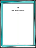 Friendship Behavior Activities | Pack 4 | Recess and Cooperation