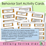 COMPLIMENTS - with COMPLIMENT STARTERS - Perspective Taking Activity for 1st-5th