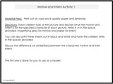 PERSPECTIVE TAKING ACTIVITIES | Pack 3 | Motives & Intentions and Social Scenarios