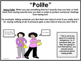PERSPECTIVE TAKING ACTIVITIES | Pack 2 | Predicting Other's Behavior &  Being Polite