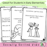 My Personal Space Rules | Social Skills Story and Activities | For K-2nd