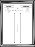Friendship Behavior Activities | Pack 4 | Recess and Cooperation
