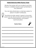 Friendship Behavior Activities | Pack 4 | Recess and Cooperation