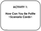 PERSPECTIVE TAKING ACTIVITIES | Pack 2 | Predicting Other's Behavior &  Being Polite