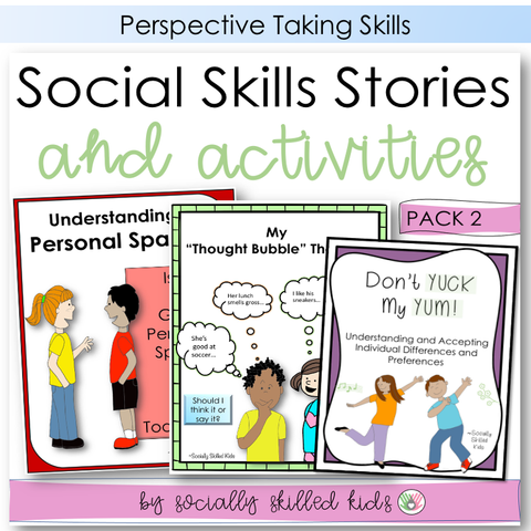 Social Skills Stories And Activities | Pack 2 | Perspective Taking | For 3rd-5th