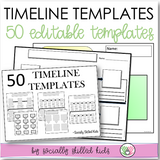 Timeline Templates | 50 Differentiated Templates