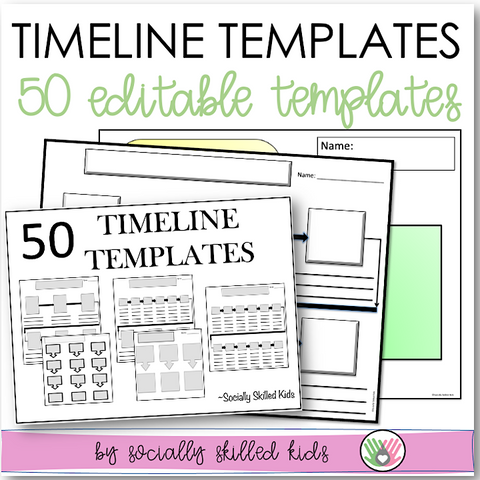 Timeline Templates | 50 Differentiated Templates