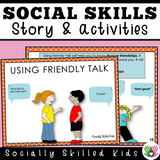 Social Skills Stories And Activities | Pack 1 | Kind Behaviors | For 1-5th