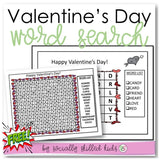 Valentine's Day Word Search | Freebie