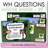 "WH" QUESTIONS | Mega 6 Pack Bundle | Differentiated Games, Activities, and Visuals