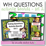 "WH" QUESTIONS | Mega 6 Pack Bundle | Differentiated Games, Activities, and Visuals