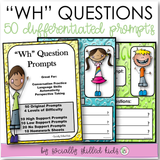 "WH" Question Prompts | High Color Version