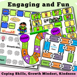 Social Skills Board Games – 32 Printable Games for Elementary Special Education & SEL
