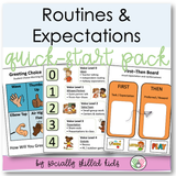 Following Routines and Expectations, Quick-Start Pack