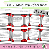 Listening to Others Task Cards | Social Skills, SEL Activities, Inference & Empathy Practice for Special Education