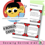 Listening to Others Task Cards | Social Skills, SEL Activities, Inference & Empathy Practice for Special Education