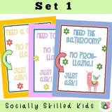 Llama Themed Classroom Rules Posters | Freebie