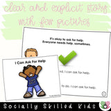 I Can Ask For Help | Social Skills Story | For Boys Pre-K