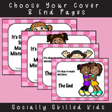 It's Okay To Make Mistakes | Social Skills Story and Activities | For Girls  K-2nd Grade