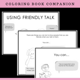 Using Friendly Talk | Social Skills Story and Activities | Distance Learning