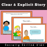 Social Skills Stories And Activities | Pack 1 | Kind Behaviors | For 1-5th