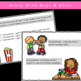 Social Skills Stories And Activities | Pack 5 | Friendship Skills | For K-2nd