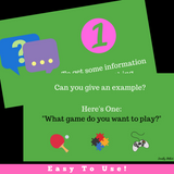 Asking Questions | Animated PowerPoint Slideshow Activity