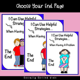 I Can Use Helpful Strategies | Social Skills Story and Activities | For K-2nd Grade