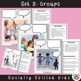 Perspective Taking Photo Activity Cards | Pack 1 |What Are They Thinking? & What Are They Saying?