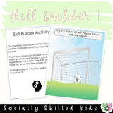 Playing Soccer With My Friends | Social Skills Story and Activities