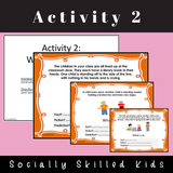 PERSPECTIVE TAKING ACTIVITIES  | Pack 1 | Thought Bubble Scenarios and Making Social Decisions
