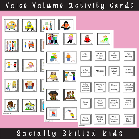 Voice Volume and Tone Of Voice | Differentiated Social Skills Activiti ...