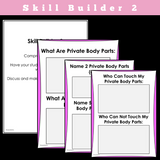 My Body, Its Private And Not-So-Private Parts | Social Skills Story & Activities | For Girls