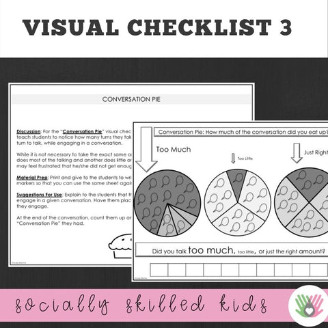 Question/comment Visual Questions, Comments and Connections || Visual Checklists and Activitie ...
