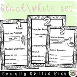 "WH" Question Prompts | Fall/Thanksgiving and Halloween Themed | Bundle
