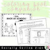 I Am Back At School! | Social Skills Story and Activities