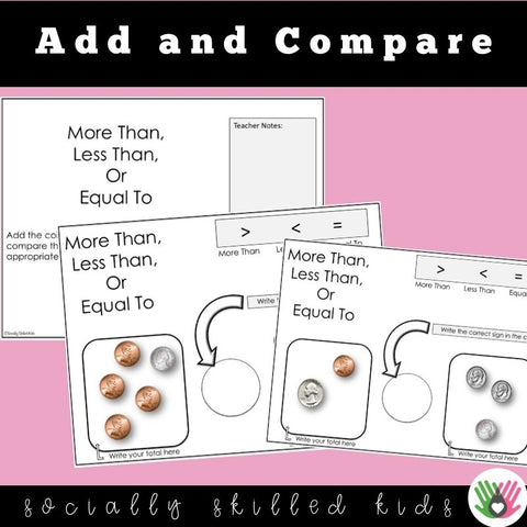 Adding Coins | Worksheets To Identify And Add – Socially Skilled Kids Adding Coins | Worksheets To Identify And Add – Socially Skilled Kids